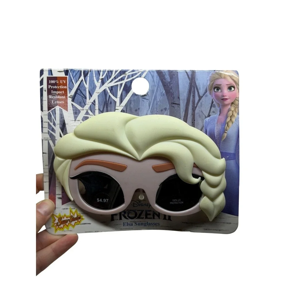NEW Disney Frozen Elsa Kids Sunglasses Blue Mirror 100%UV Protection Sun-Staches